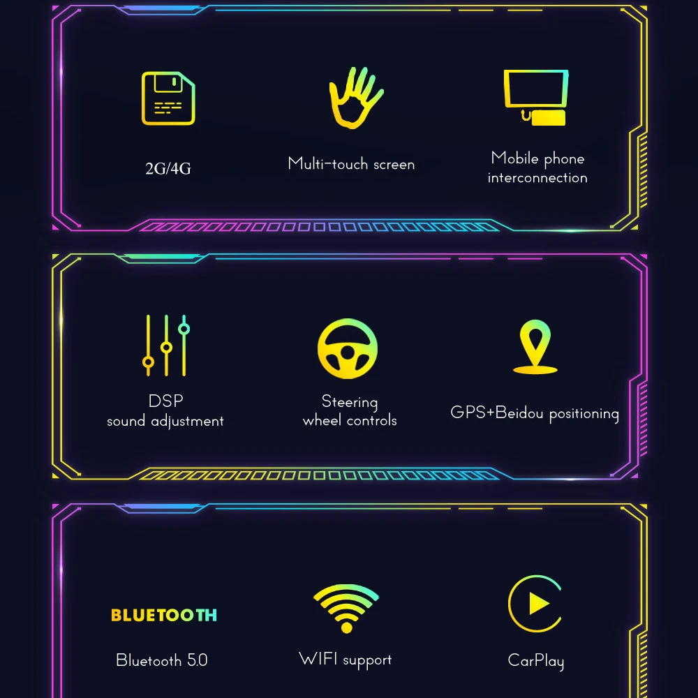 Wholesale Autoradio 1 Din Android 12 Car Stereo Audio System Mp5 Video Touch Screen Universal Car Radio With A Rotating Screen