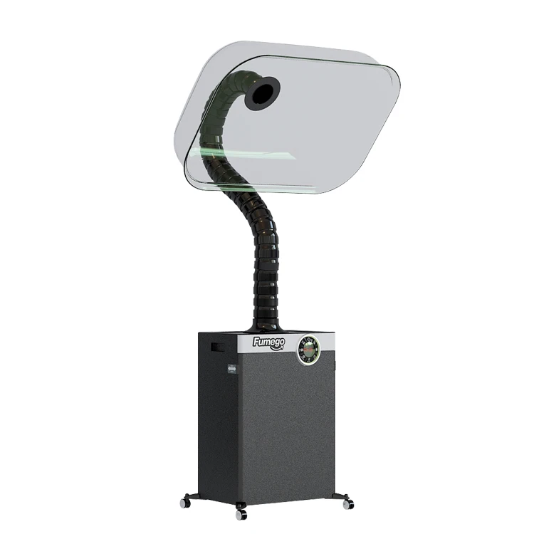 350W Welding and Laser Marking Smoke Extraction 3 Efficiency Filter Fume Extractor