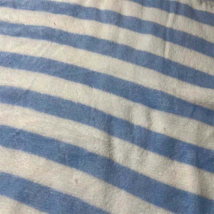 Thickened Leopard Printing Winter Warm Fleece for Sofa Couch Bed 100% Polyester Flannel Fabric