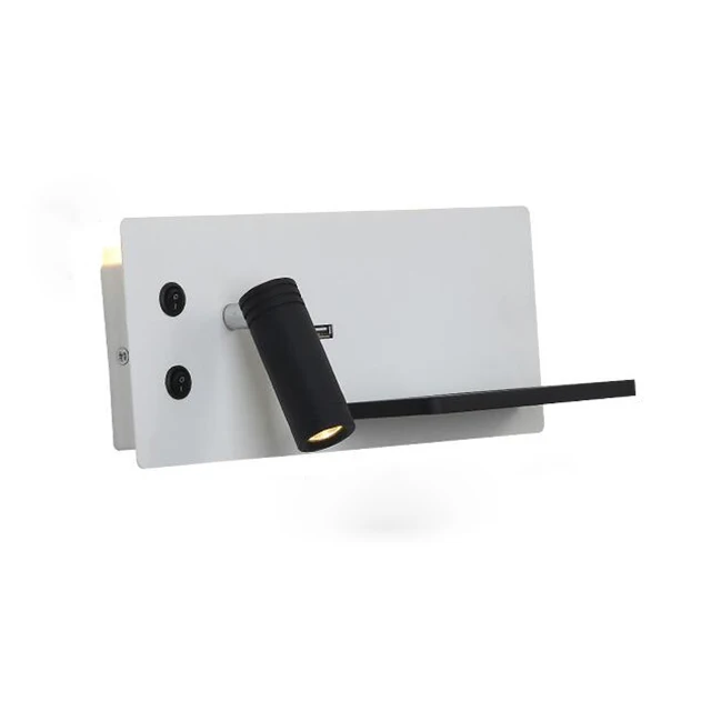 
indoor home bedroom Modern led uplight bedside wall lighting How Bright art night 