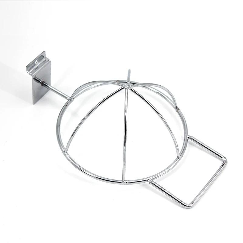 Wholesale Slatwall Hat Display Rack Baseball Cap Holder