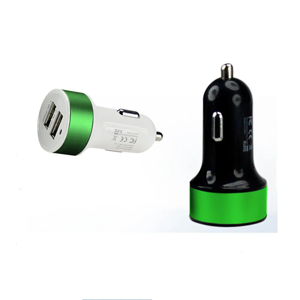 12W Car Charger USB A Fast Charging [Mini & Compact] Phone Car Charger Dual Port Adapter USB Charger