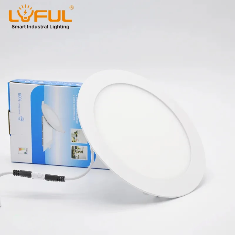 Hot selling 9w diameter 145mm wall ceiling mounted led flat panel light