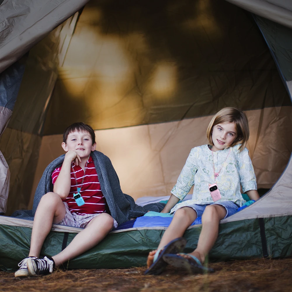 new robot interphone for kid antenna walkie talkie set of 2 walkie talkie toys pink/blue/multicolour