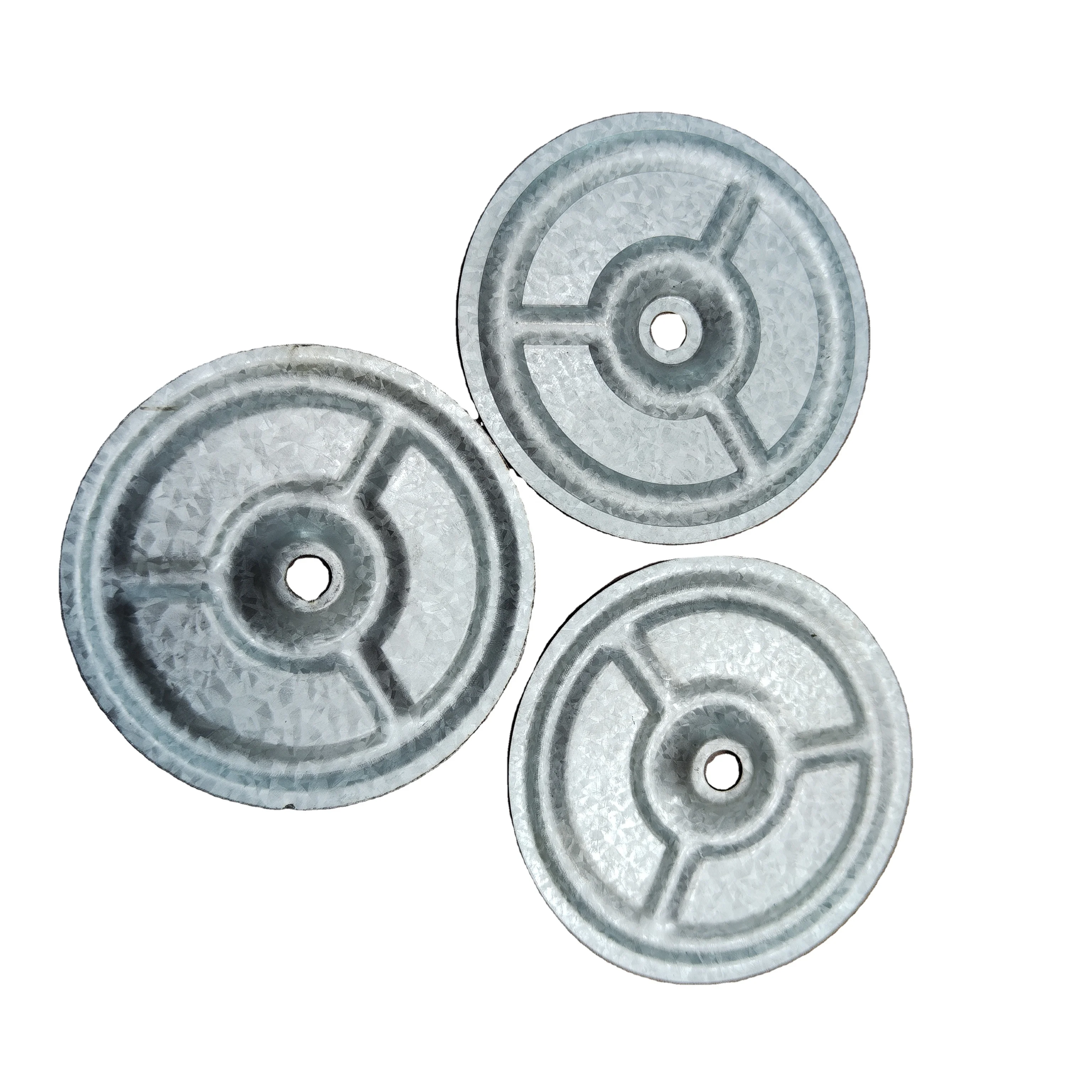 Factory hot Sale Roofing Accessories Metal Plates Fasteners Are Made Of Aluminum Insulation Plates Roofing Screws Seam Plates