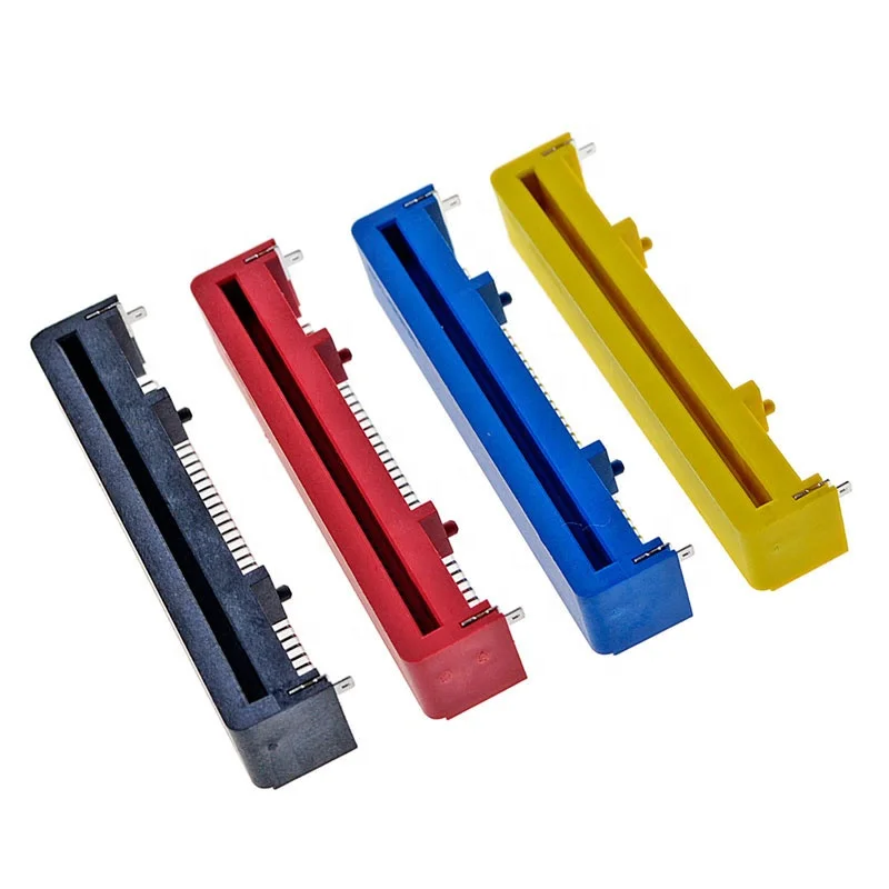 BBC Micro Bit Connector PCB 12 to 72 Leads 1.27mm Right Angel SMT SMD Type Edge Card Connector