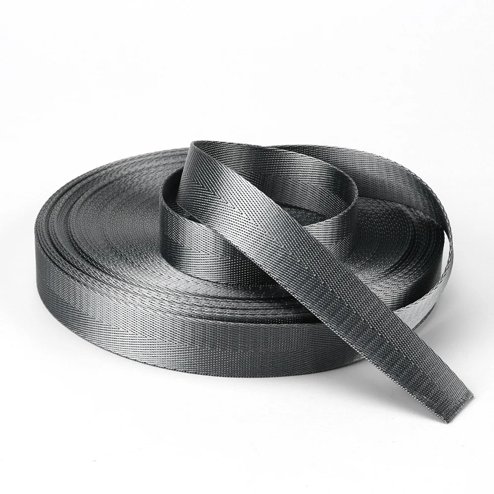 Custom herringbone woven nylon webbing strap belt webbing