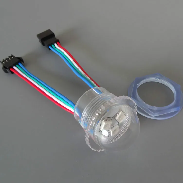 WS2811 26 мм 0 72 Вт пользовательский наружный строительный фасад монтаж RGB пиксельный Светодиодный точечный