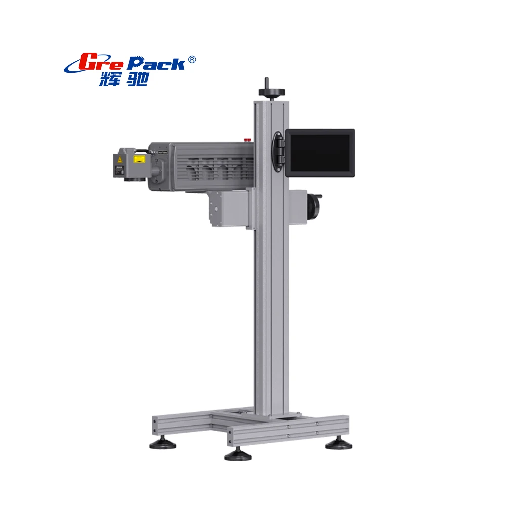 Date Coding Logo Printing Number Marking CO2 Laser Printer Machine for Plastic Water Bottle