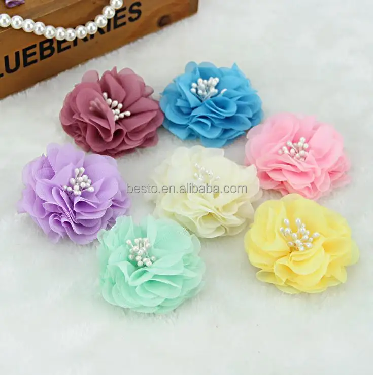 6 см шарик центр аксессуары для волос шифоновое платье с цветком, для детей, повязка на голову, повязка для малышей