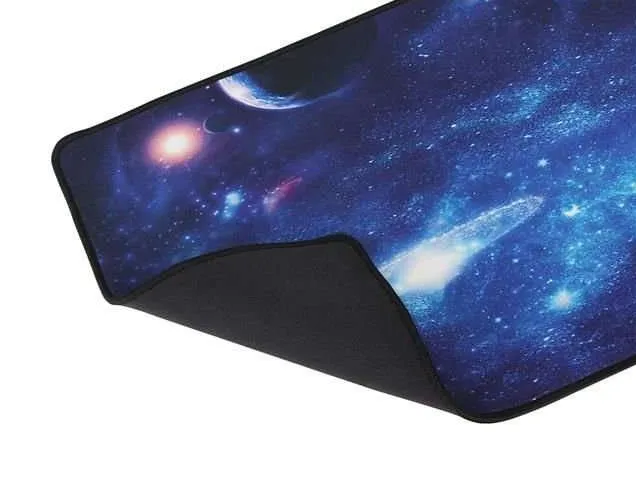Big Mouse Pad Night Stars Hd Wallpaper Natural Anti-Slip Rubber Desk Mat for Keyboard Pad Game Play Mat 900 * 400 * 3mm