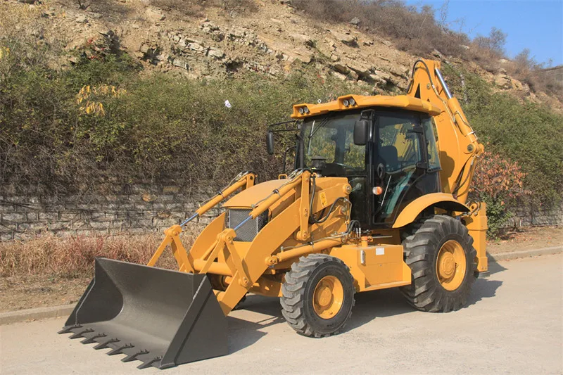 From factory 2.5 ton Mini Backhoe Loader Retro excavator with price