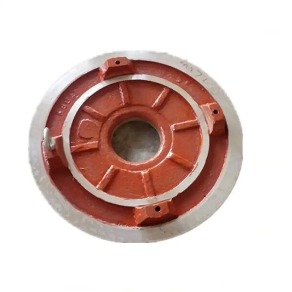 Closed impeller mining slurry pump with ultra chrome wet parts
