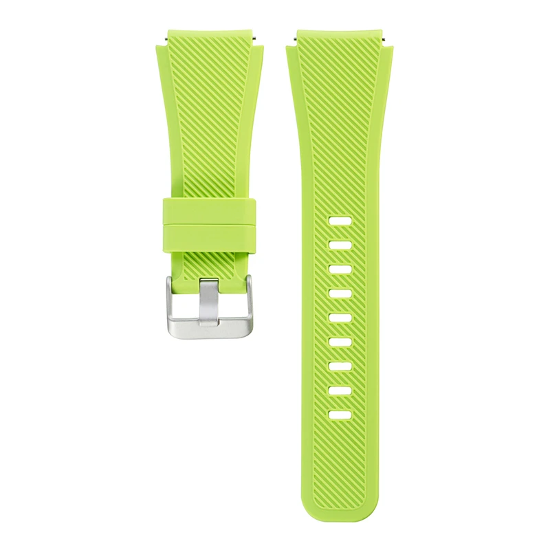 Silicone Bracelet 22mm 20mm 46mm Rubber Strap Watch Band For Samsung Gear S3 for Frontier Classic Design Colors Straps