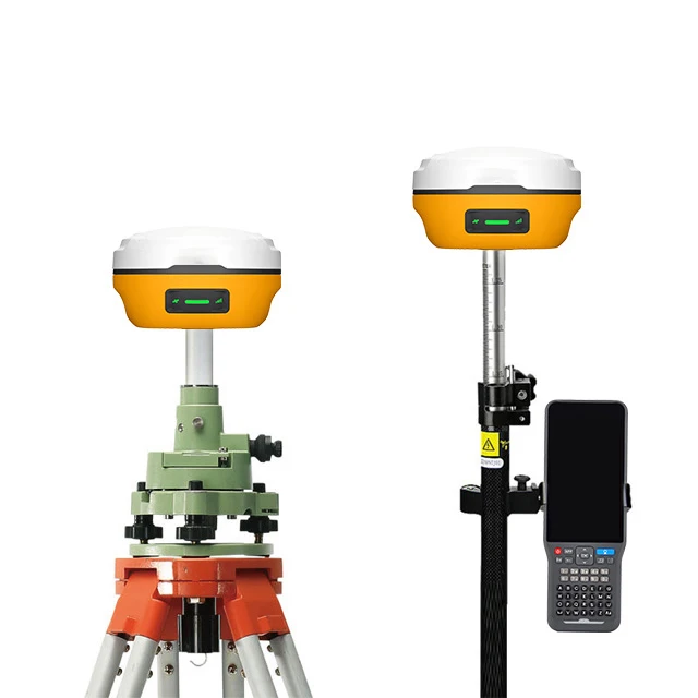 Fast Accuracy Topografia China Rtk Gps Gnss 1408 Channels Hi Target V5