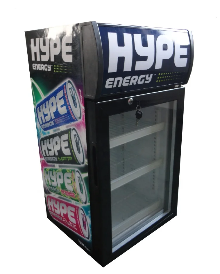 Factory Commercial Single-Temperature Vertical Display Fridge for Beverages for Supermarket Drink Chiller & Cooler Displays