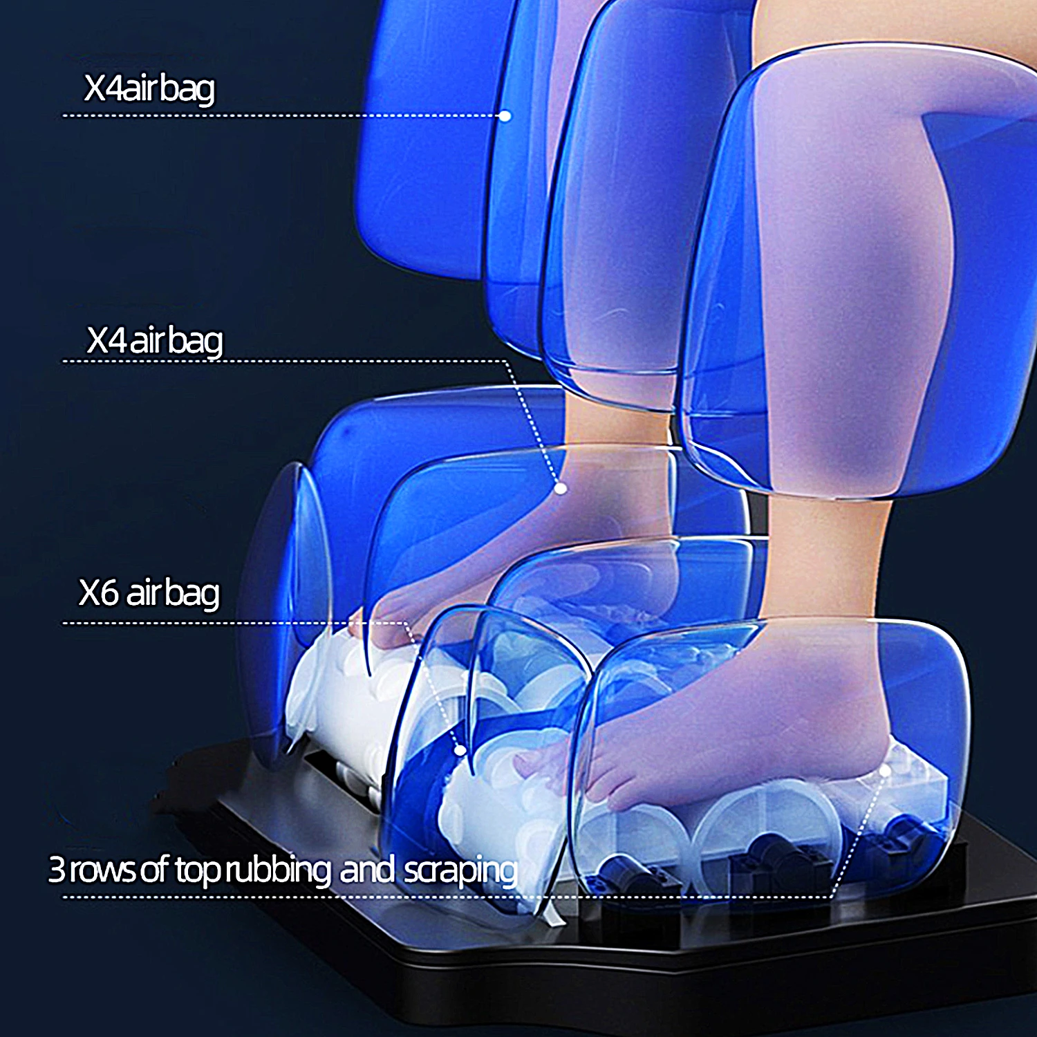 Luxury SL Track 4d Ai Voice Body Detection Full Body Airbags Zero Gravity Other Massage Products, Electric 3d Massage Chair