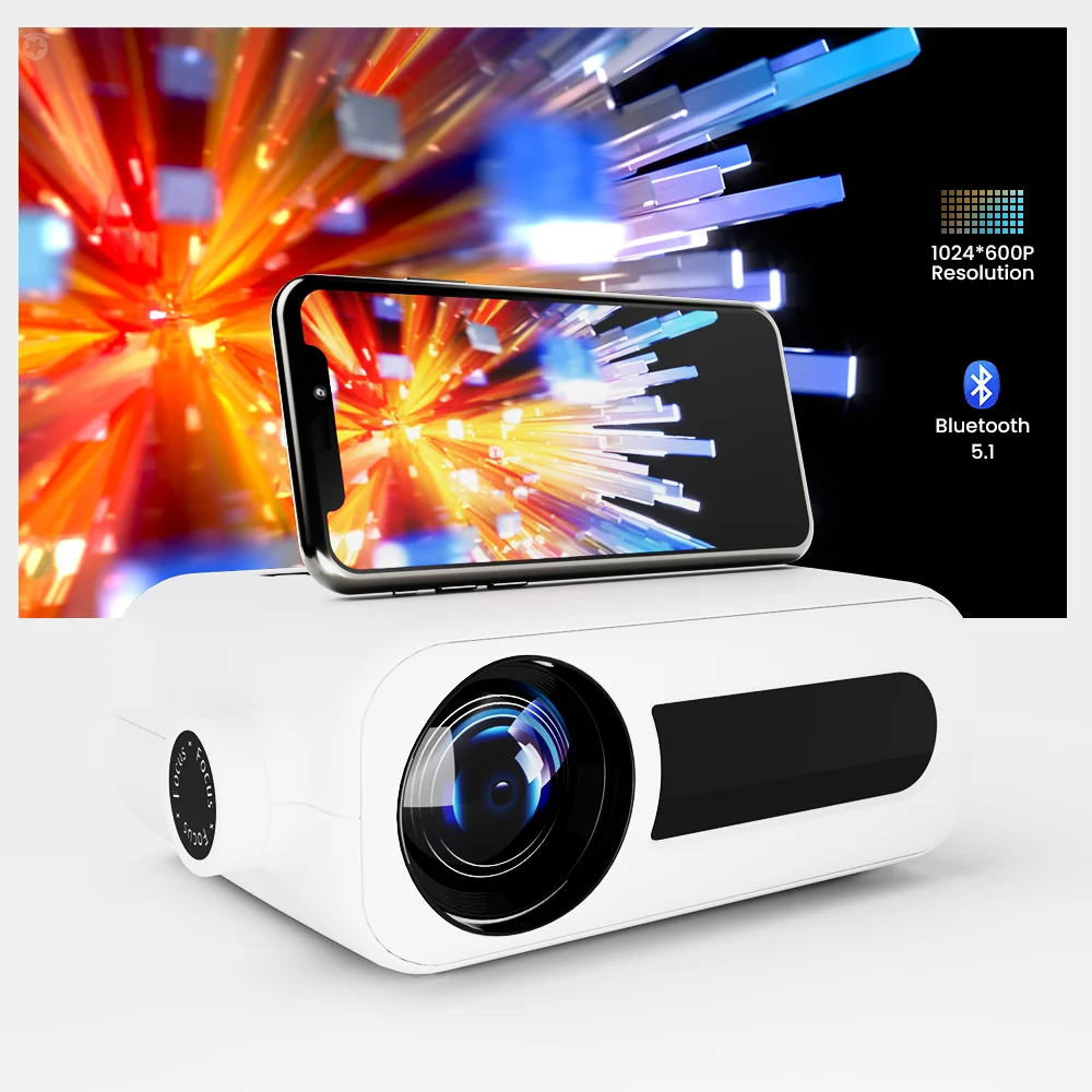 Professional Manufacturer Smart Wireless TV Music Wifi Portable Projector