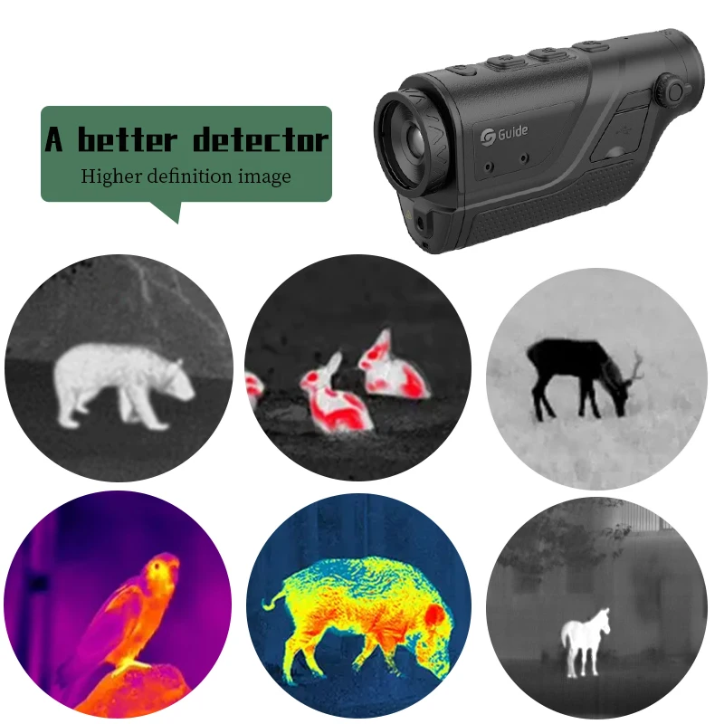 Guide TD210 TD410 TD420 TD430 series 12Um VOx detector Thermal Imaging Monocular