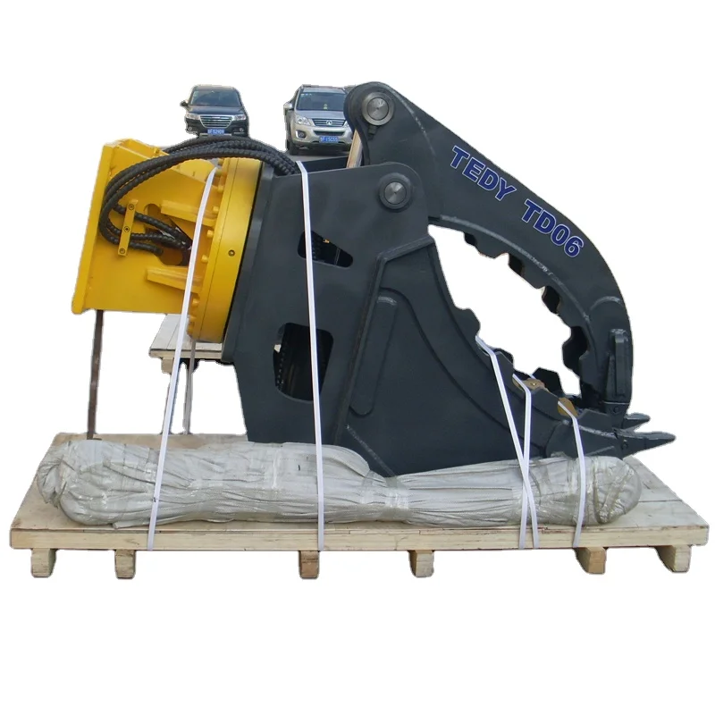 Q345B Mini Excavator Attachments Hydraulic Power Thumb Bucket