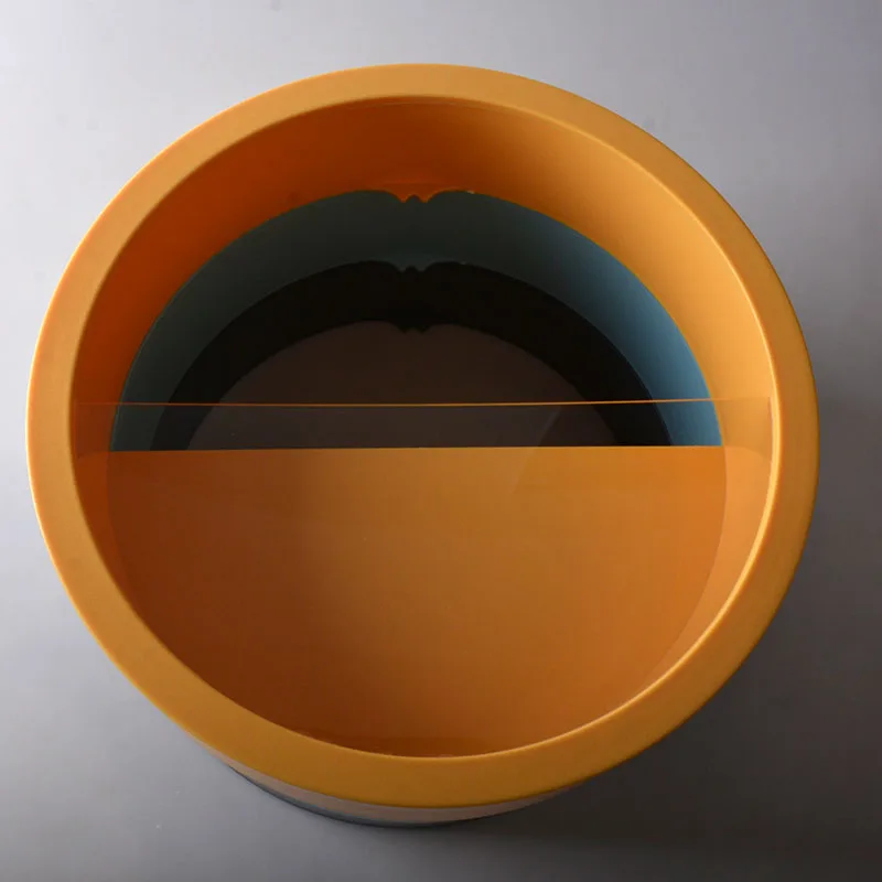 Northern Europe Color Resin round wall hanging Hydroponic flowerpot fish tank for Home Decor For Indoor Or Outdoor Balcony Patio