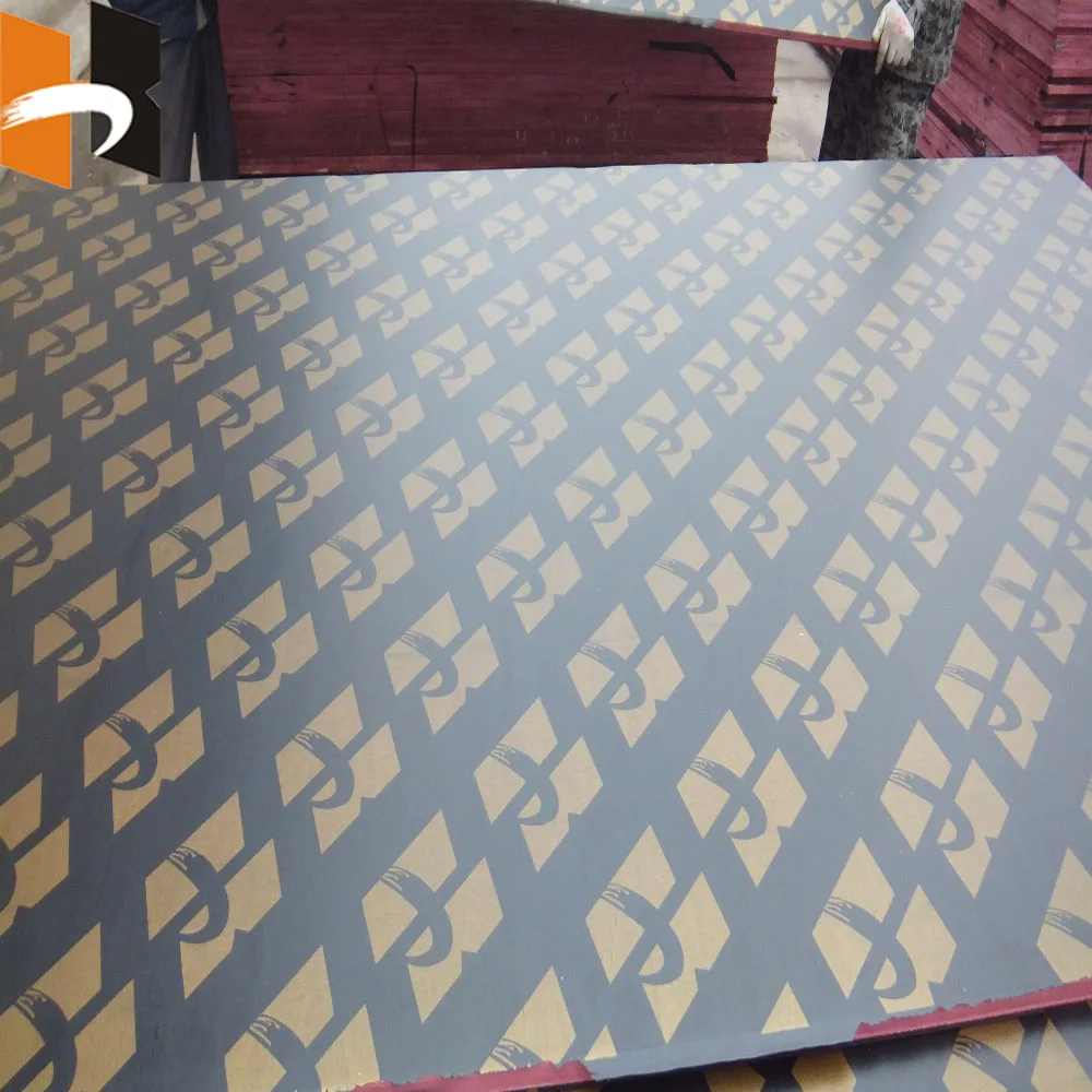 High Quality 18mm 21mm Red Brown Film Faced Hardwood Plywood For Construction
