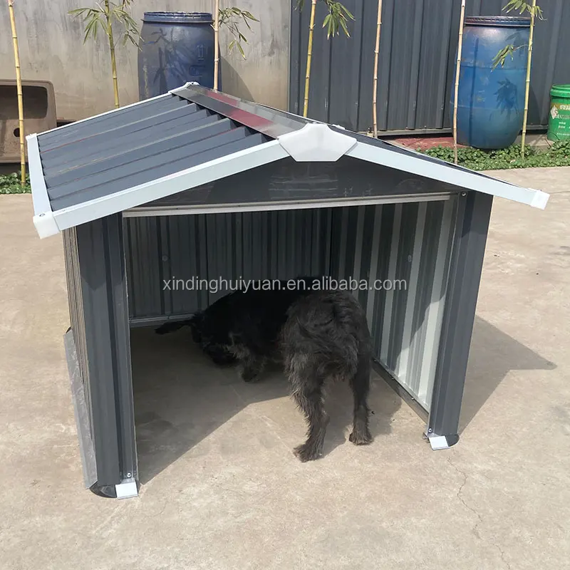 Small Metal shed lawn mower shed outdoor storage Dog kennel Factory Direct Sale steel shed cheap