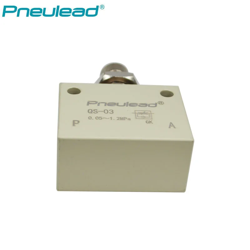 QS Series One-way Speed Regulating Valve pneumatic Solenoid Throttle Valve Restrictive Valve