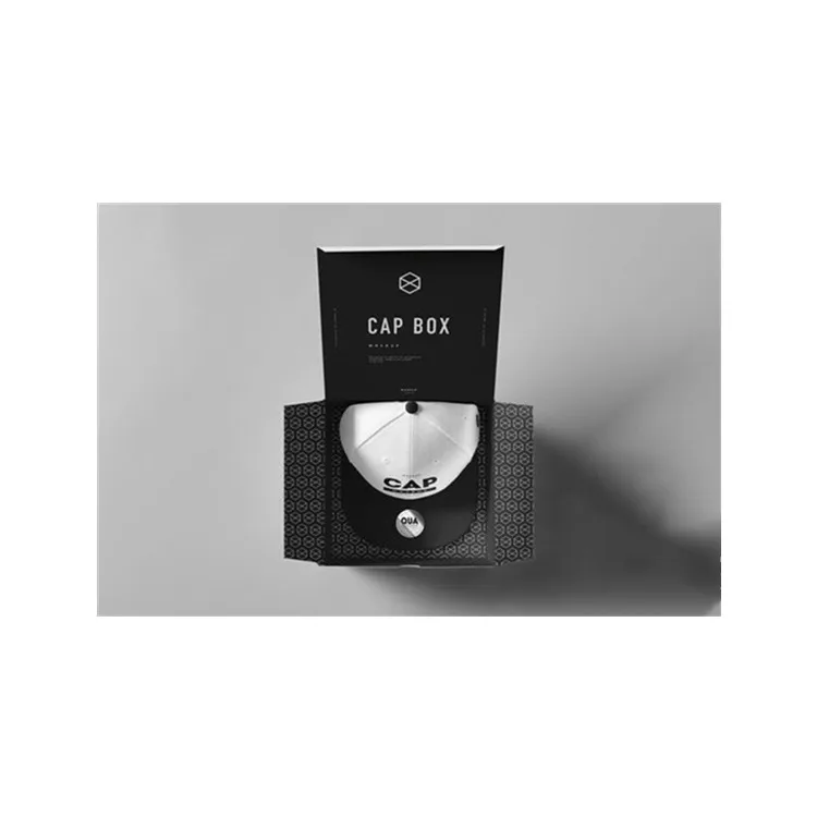 
Custom Designer Printed Paper Round Cardboard Square Packaging Boxes Snapback Nesting Hat Paper Decorative Box With Lids 