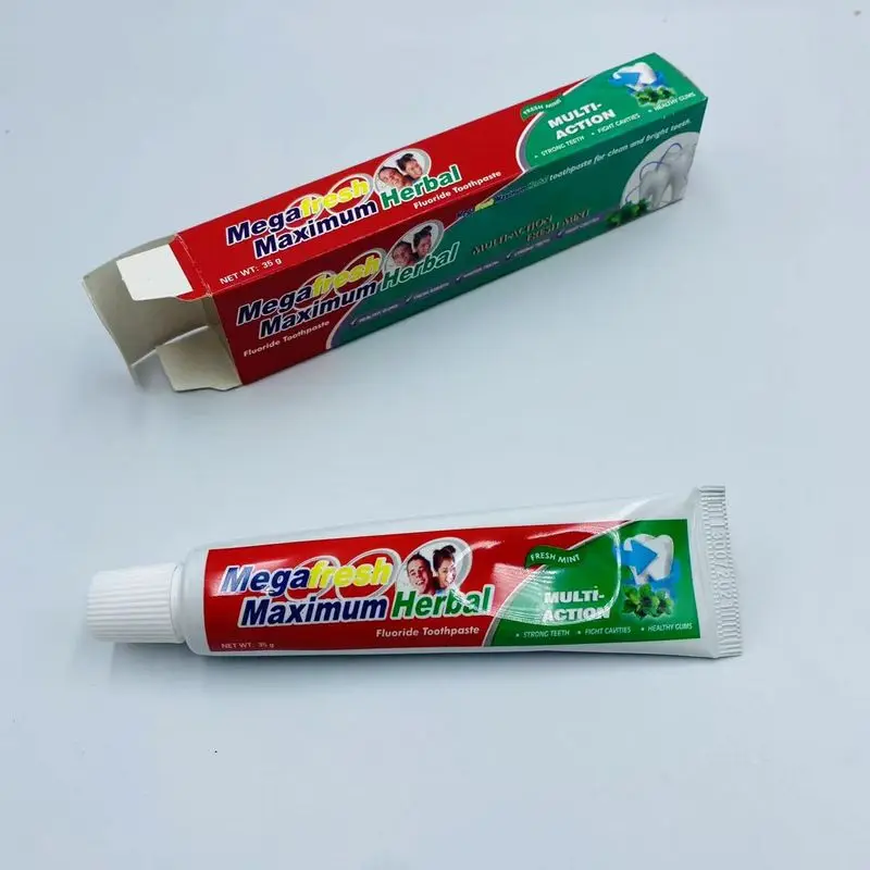 35g High Quality Airline Amenities Small Travel Toothpaste Hotel Size Toothpaste