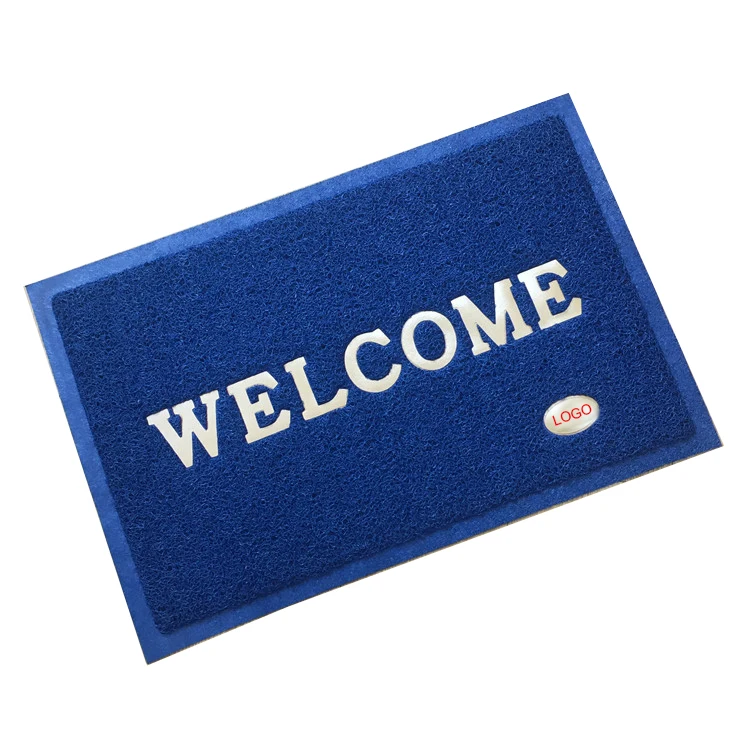 PVC Coil door Mats manufacture cushion mat carpet Spaghetti Matting Runner Dirt-Trapper