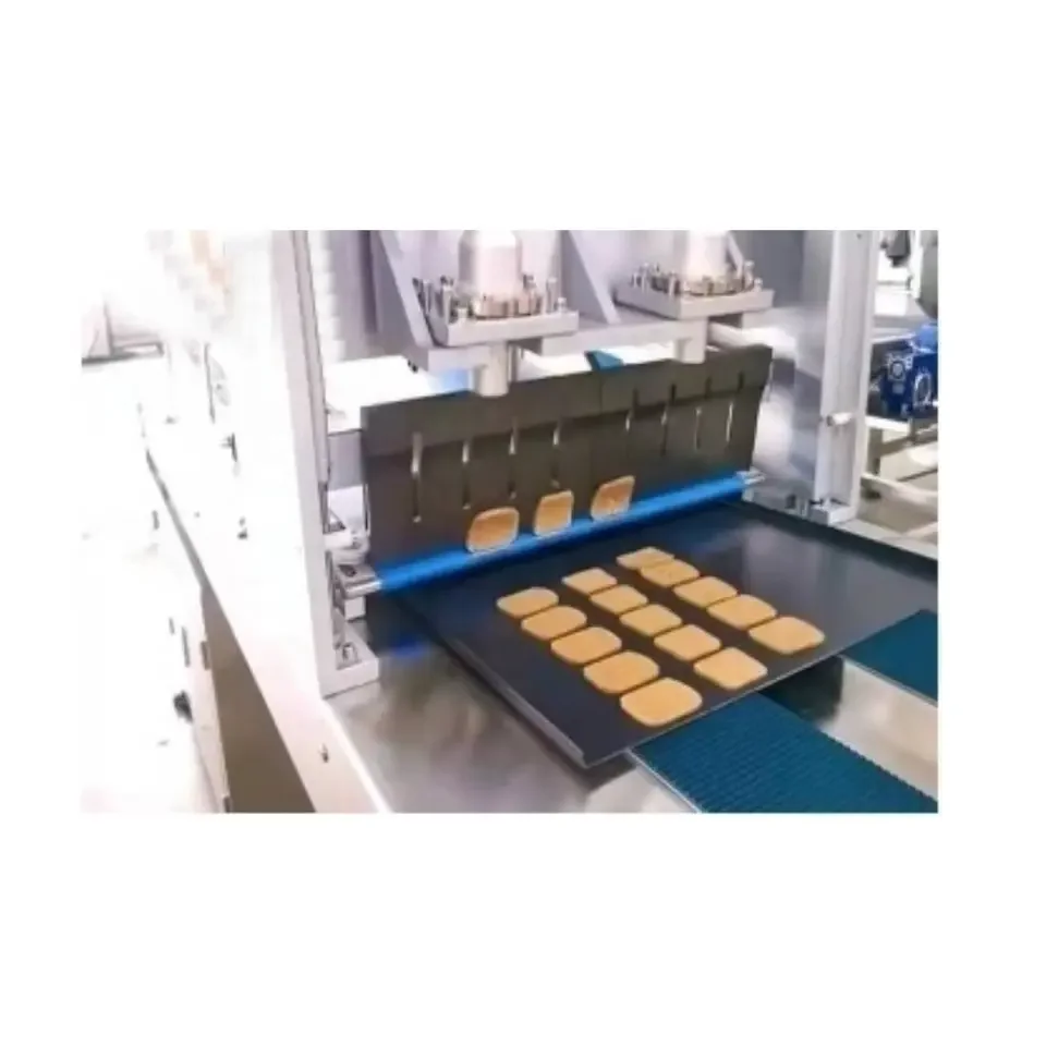 Ultrasonic Biscuit Cutting Machine Use in Big Factory Cereal Bar Cutter Commercial Mechanical Bakery