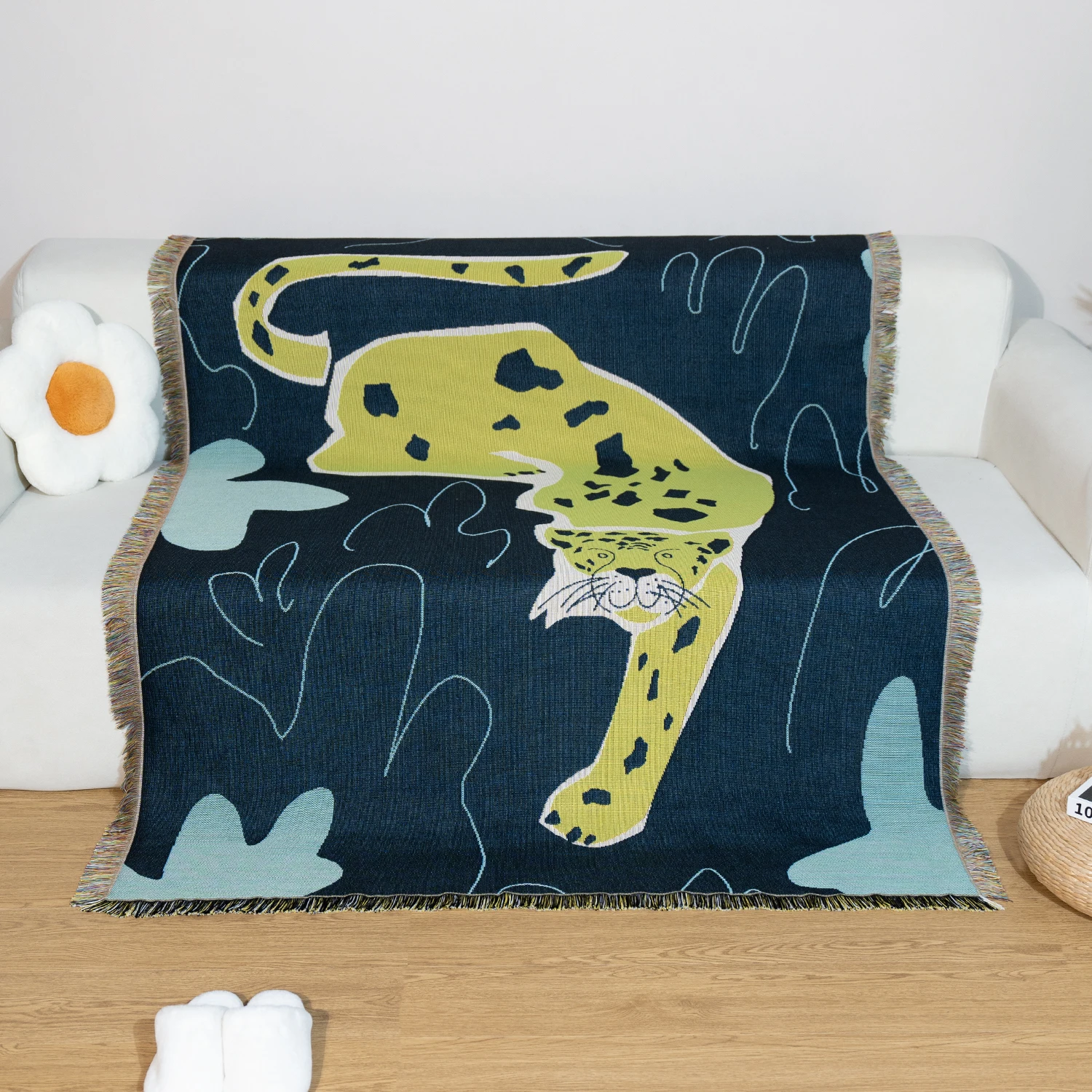 Wholesale Jacquard Woven Art Tapestry Wall Hanging Wall Decoration Picnic Rug Blanket