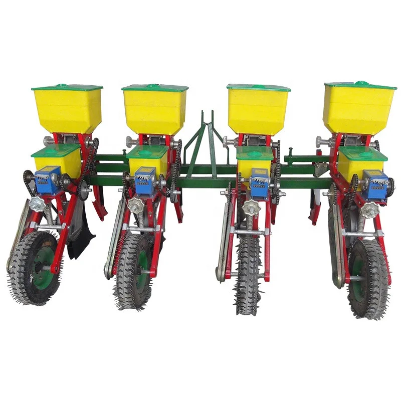 2-8rows Corn Maize Seed Planter with Fertilizer with Side Marker
