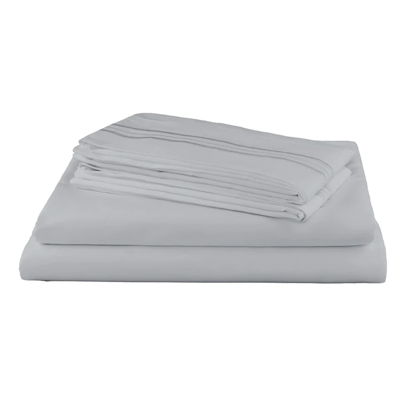 Hot Sale American Style Woven Bed Sheets Soft Sheet Set