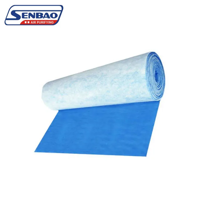 G4 Synthetic Fiber Air Filter Media Material Rolls