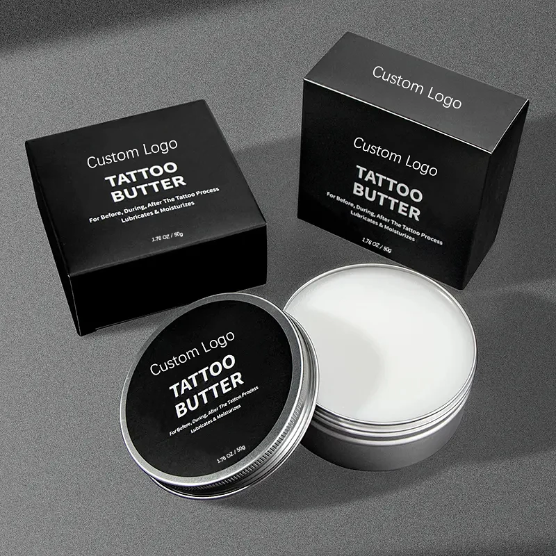Before & During & After Tattoo Brightener Soothing Moisturize Butter For Tattoo Aftercare Cream Tattoo Healing Balm
