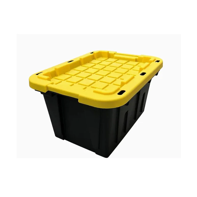 Quality 12 Gallon Heavy Duty Large Plastic Storage Tote