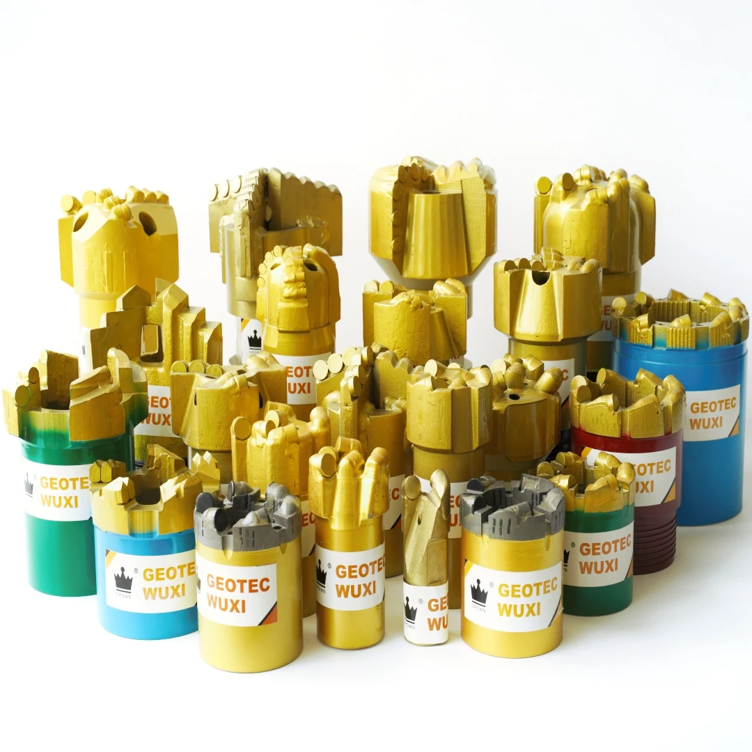 Geotec Wuxi CROWN customizing PDC cutter bit coring drill bits casing dwc steel body PDC drill bit for sandstone drilling