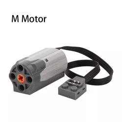 MOC Technic Mechanical Series Power Functions Servo Motor Rechargeable Battery Box IR Remote Receiver  building block brick