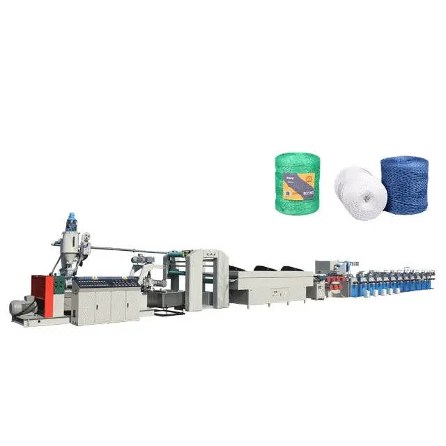 Pp Rope Twine Net Yarn Extrusion Machine Line Plastic Extruder Machine