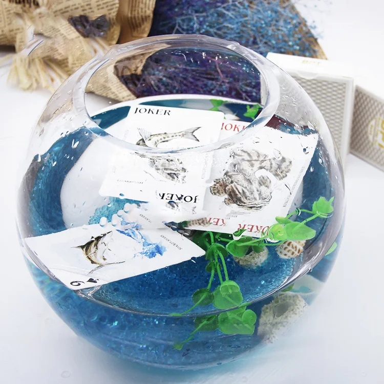 Wholesale Waterproof Clear Game Cards Souvenir Playing Cards in Custom Design