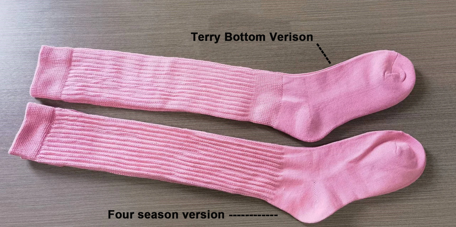 Customized Women Thigh High Boot Jewelry Fun Junk Gold Charms Slouch Socks with Bling Safety Pins