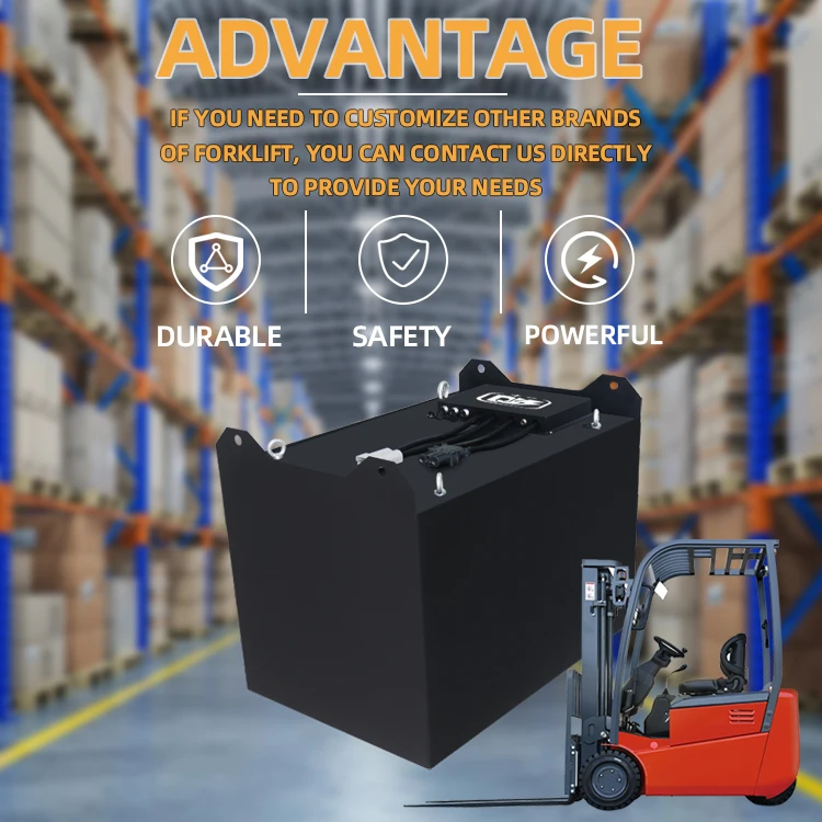 Lithium 48v 400ah 20480wh forklift LFP 51.2v 48volt Truck Wheel Loaders electric forklift battery pack for toyota Doosan Linde