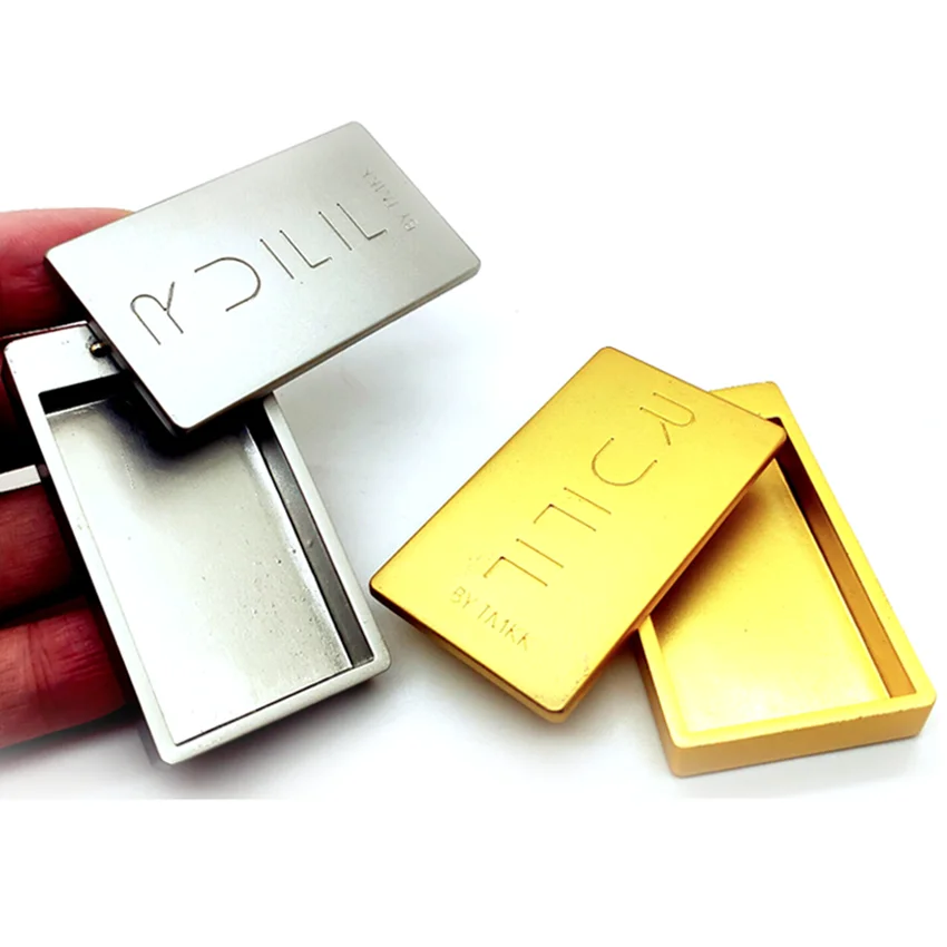 Magnetic Refill Makeup Container Metal