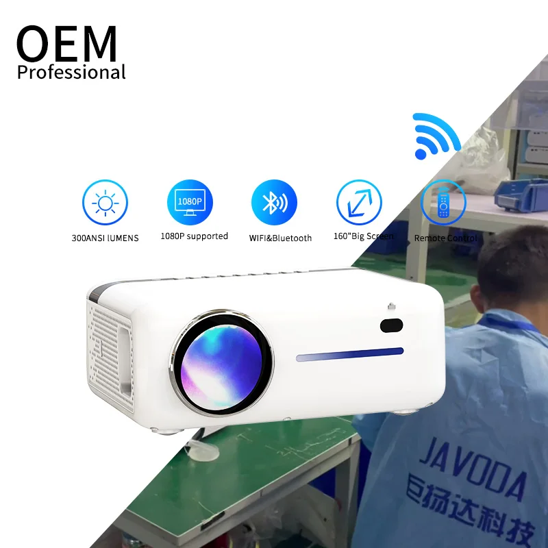 Proyector De Navidad Smart Star Astronauta Proyector Galaxia Bluetooth Mini Ust Mini 4K Android Proyector De Estrella