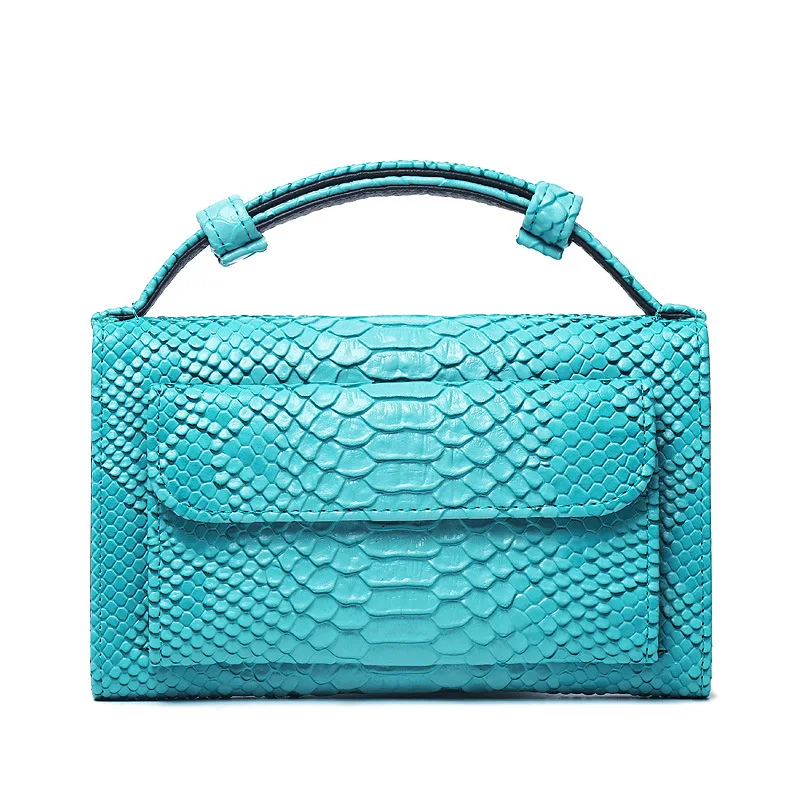 New fashion Pu leather alligator pattern ladies crossbody shoulder chain card bags mini purse and handbags women