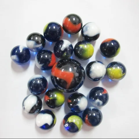 Синий цвет, Лидер продаж, новый дизайн, играющий в стеклянный мраморный шар для детских игрушек