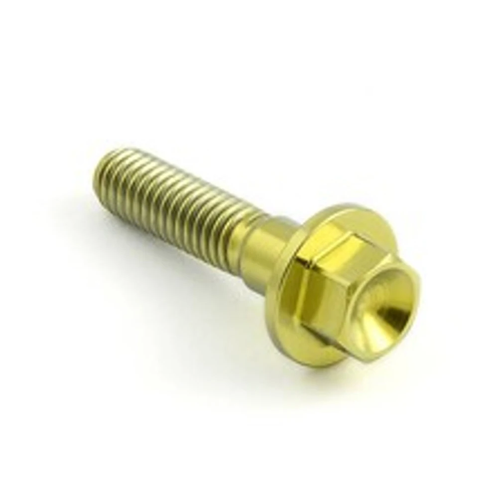 Hexagon Chain Adjuster Titanium Bolts Gr5 For Motorcycle M3 M5 M10 M12 M8X25 Tiret Sprocke Button Sprint Car Titanium Bolts
