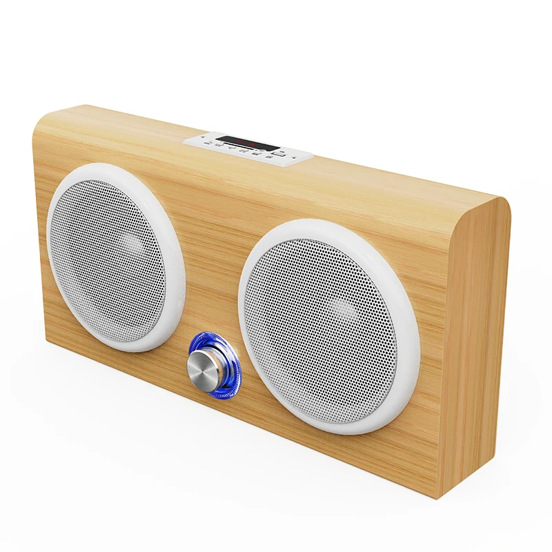 Популярное двойное 4 дюйма супер Bass беспроводной связи Bluetooth портативный открытый вечерние спикер мультимедиа Usb Aux Fm радио динамик для ноутбука